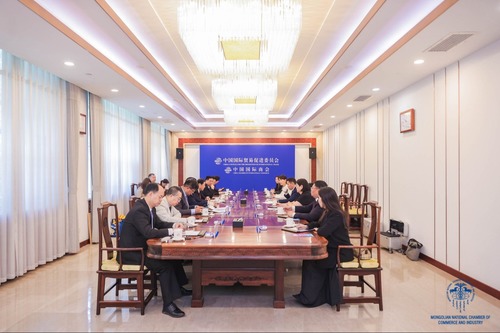 БНХАУ-ын Олон улсын худалдааг дэмжих хорооны дэд дарга Жан Шиао Гантай уулзалт хийлээ